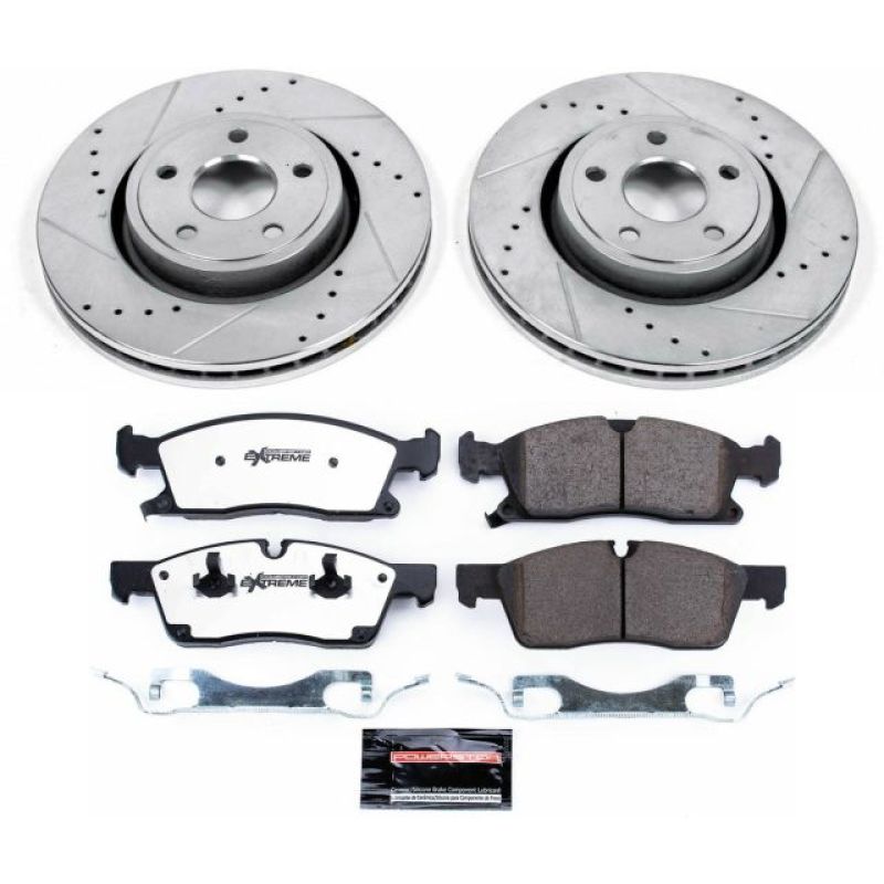 Power Stop 11-19 Dodge Durango Front Z36 Truck & Tow Brake Kit Brake Kits - Performance D&S PowerStop