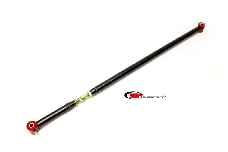 BMR 05-14 S197 Mustang On-Car Adj. Panhard Rod (Polyurethane) - Black Hammertone Panhard Bars BMR Suspension