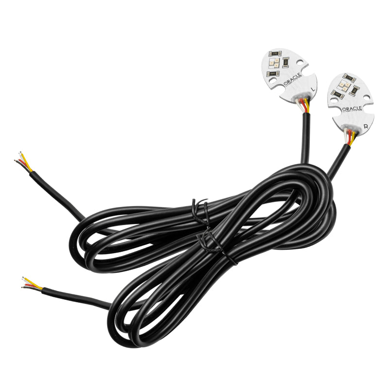 Oracle 17-21 Tesla Model 3 Headlight DRL Upgrade Kit - ColorSHIFT w/o Controller Headlights ORACLE Lighting