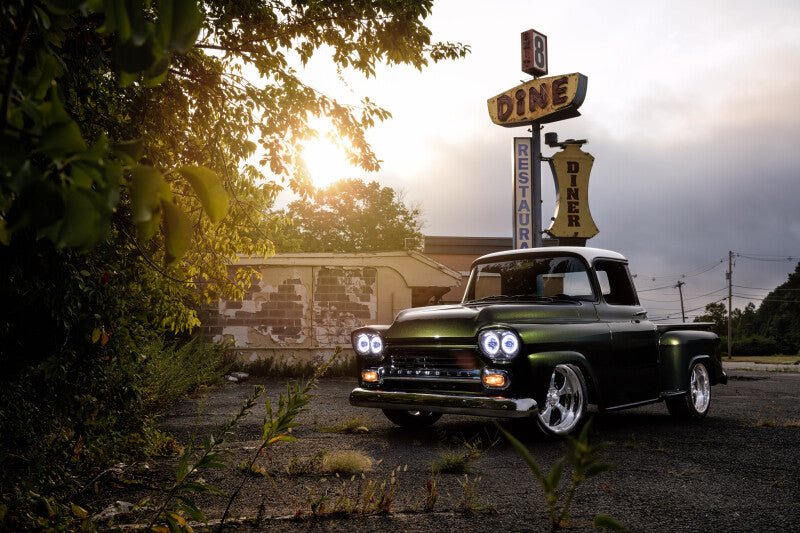 Oracle Pre-Installed Lights 5.75 IN. Sealed Beam - ColorSHIFT Halo Headlights ORACLE Lighting