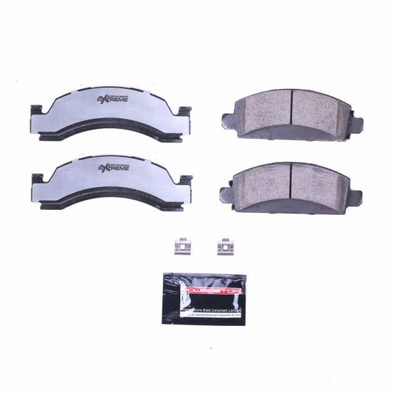 Power Stop 75-86 Chevrolet C30 Front or Rear Z36 Truck & Tow Brake Pads w/Hardware Brake Pads - Performance PowerStop
