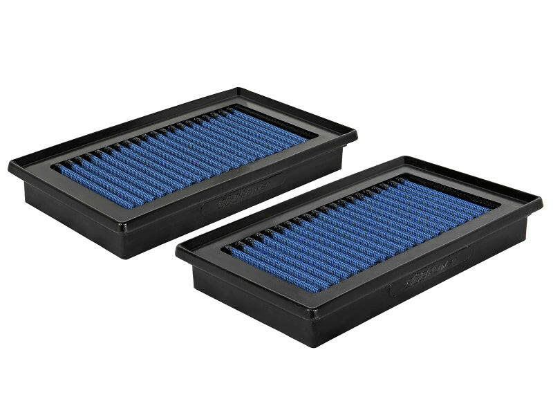aFe MagnumFLOW OE Replacement Air Filter w/ Pro 5R Media (Pair) 14-19 Infiniti Q50 V6-3.5L/3.7L Air Filters - Drop In aFe