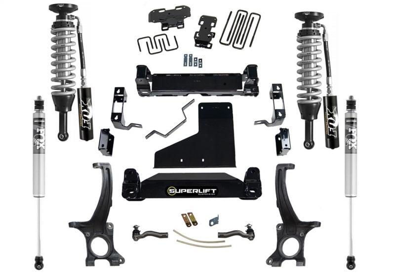 Superlift 07-21 Toyota Tundra 4WD - 6in Lift Kit w/ Fox Coilovers and Rear Shocks Lift Kits Superlift
