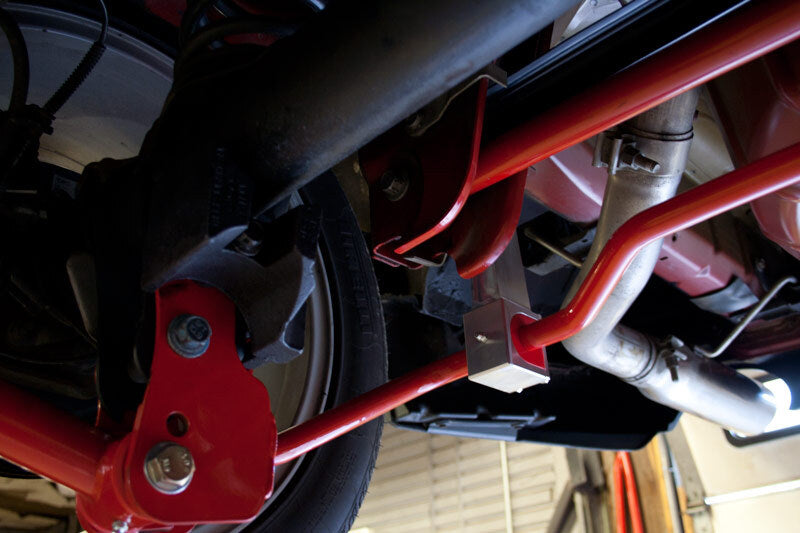 UMI Performance 05-14 Ford Mustang Rear Sway Bar- 22mm Solid CrMo Sway Bars UMI Performance