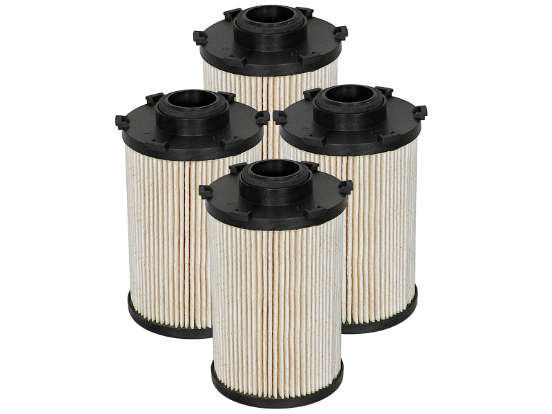 aFe Pro GUARD D2 Fuel Filter 07.5-09 Dodge RAM Diesel Trucks L6 6.7L (td) (4 Pack) Fuel Filters aFe