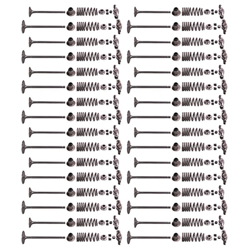 Ford Racing 2018 Cobra Jet 5.2L Titanium Valve Train Kit Valves Ford Racing