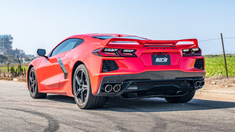 Borla 20-23 Chevrolet Corvette Stingray ATAK Cat-Back Exhaust System (Euro Spec) Catback Borla