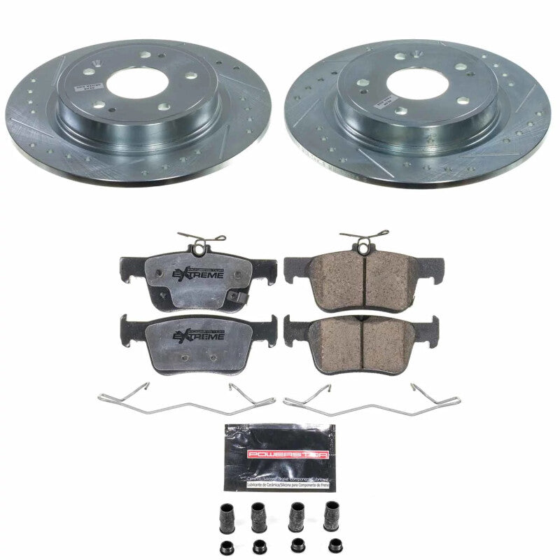 Power Stop 23-25 Acura Integra Rear Z26 Street Brake Kit Brake Kits - Performance D&S PowerStop