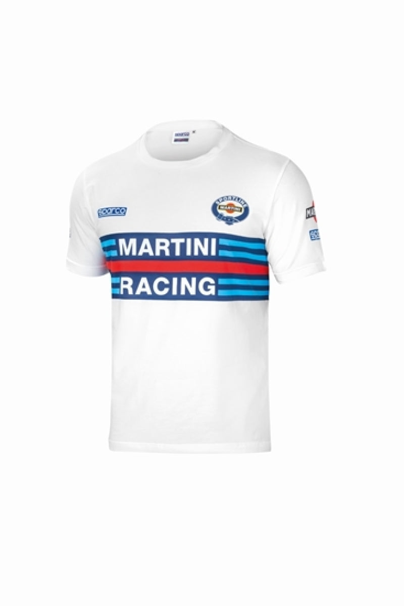Sparco T-Shirt Martini-Racing XXL White Shirts SPARCO