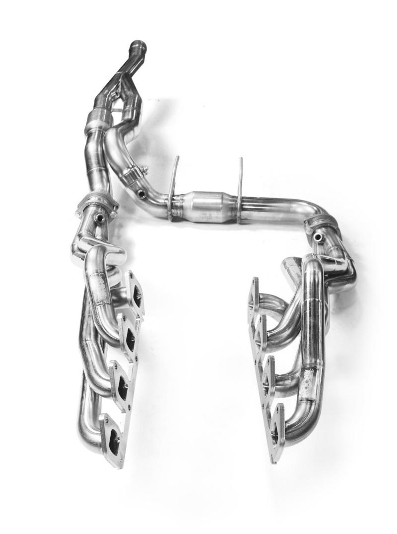 Kooks 11-14 Ford Raptor SVT 1 3/4in x 3in SS Longtube Headers and 3in SS OEM Exhaust Catted Y Pipe Headers & Manifolds Kooks Headers