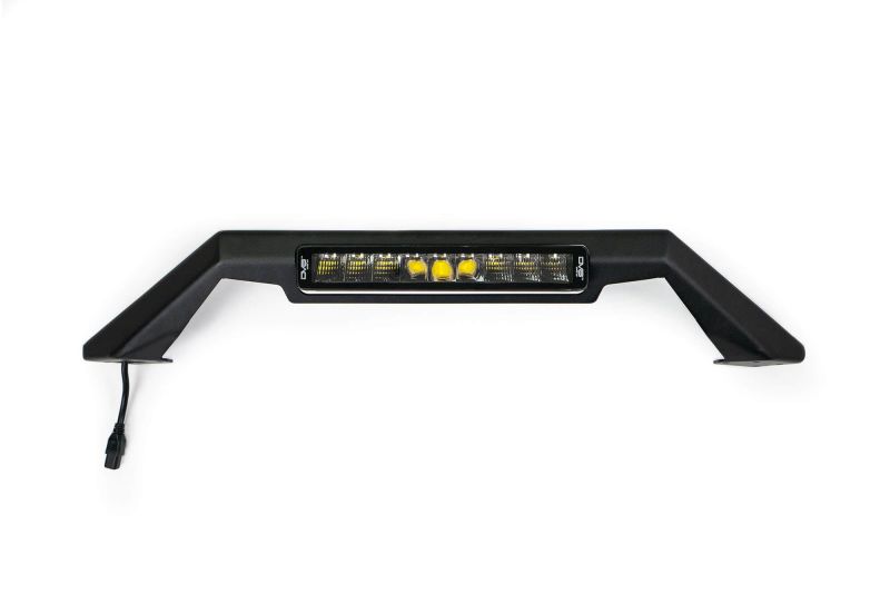 DV8 Offroad Bull Bar Add-On For DV8 Ford Bronco Bumpers - Fits 13in Elite Series Light Bar Bumpers - Steel DV8 Offroad