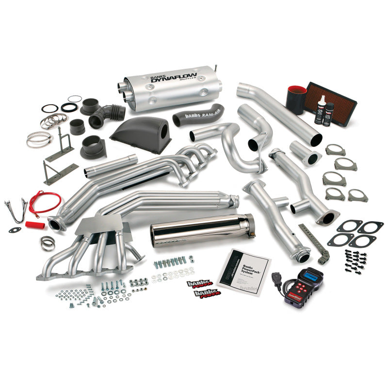 Banks Power 01-03 GM 8.1 Mh - W20/22 (R-Exit) PowerPack System W/AutoMind Performance Packages Banks Power