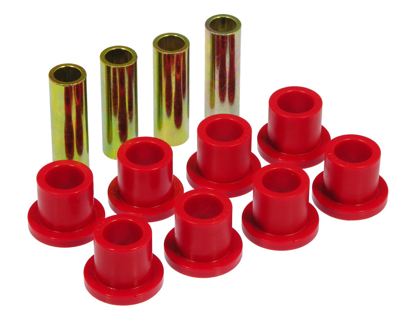 Prothane 73-79 Ford F250 Crew Cab / F350 Rear Spring & Shackle Bushings - Red Bushing Kits Prothane