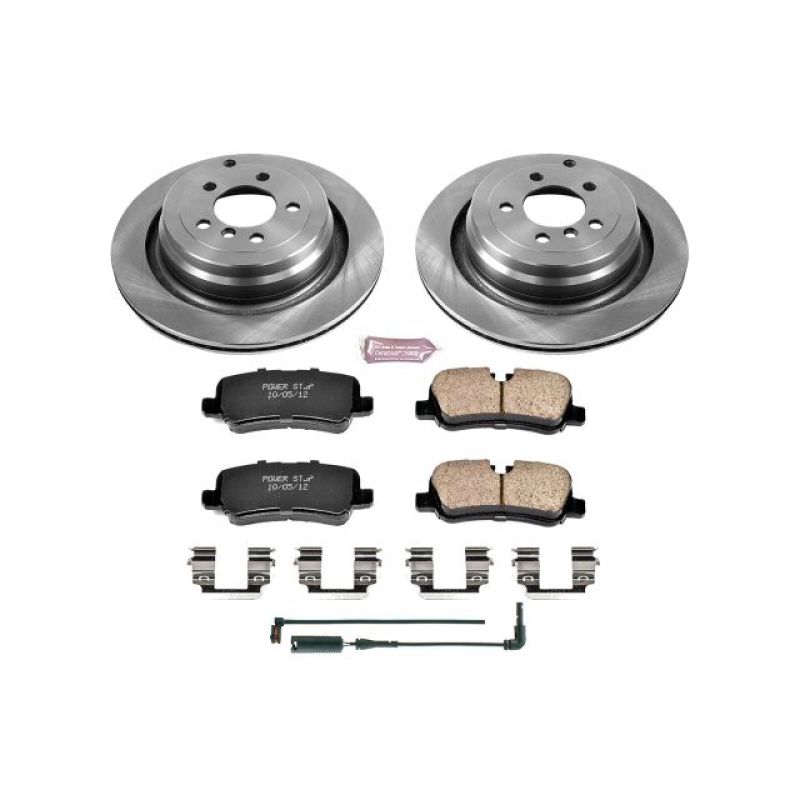 Power Stop 06-12 Land Rover Range Rover Rear Autospecialty Brake Kit Brake Kits - OE PowerStop