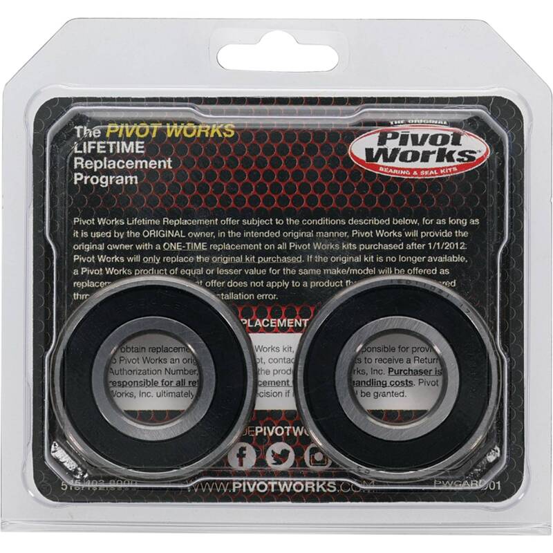 Pivot Works Buell, Moto Guzzi Wheel Bearing Kit Premium Bearings Control Arms Pivot Works
