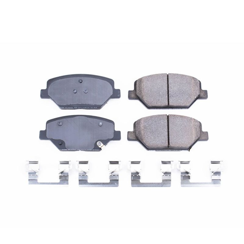 Power Stop 16-19 Buick Envision Front Z17 Evolution Ceramic Brake Pads w/Hardware Brake Pads - OE PowerStop