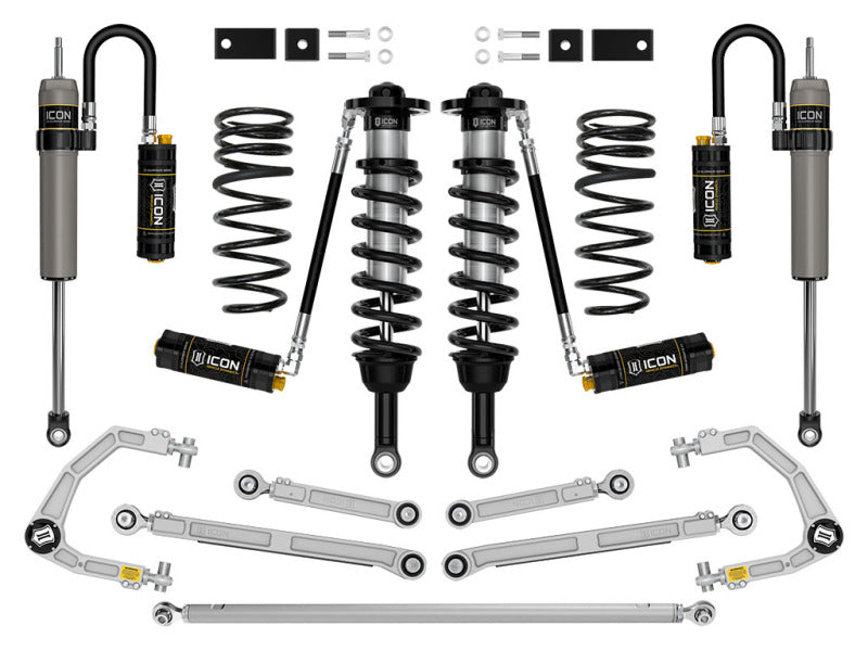 ICON 23-24 Sequoia 3-4.5in Stage 10 Suspension System Billet Coilovers ICON