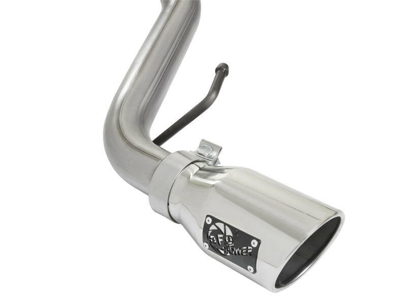 aFe Scorpion 2-1/2in Alum Steel Cat-Back Exhaust w/ Polished Tips 07-17 Toyota FJ Cruiser V6 4.0L X Pipes aFe