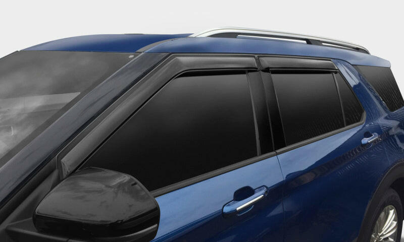 AVS 20-22 Ford Escape Ventvisor Outside Mount Window Deflectors 4pc - Smoke Wind Deflectors AVS