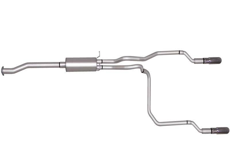 Gibson 96-97 Chevrolet S10 LS 2.2L 1.75in Cat-Back Dual Split Exhaust - Aluminized Catback Gibson