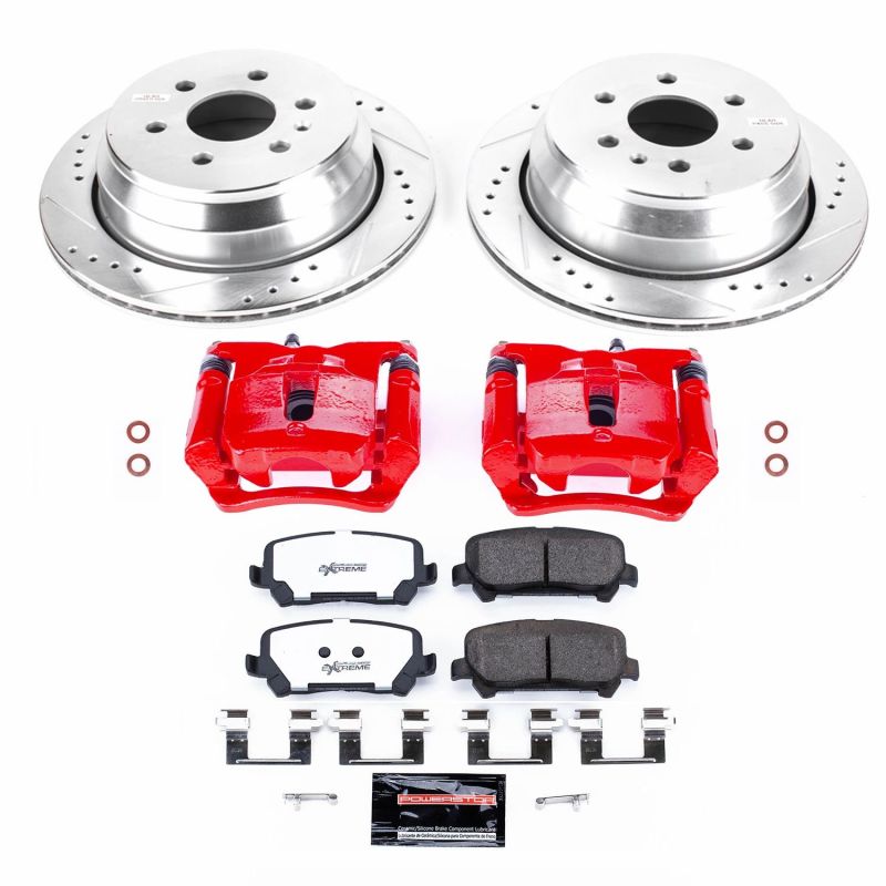 Power Stop 15-19 Chevrolet Colorado Rear Z36 Truck & Tow Brake Kit w/Calipers Brake Kits - Performance D&S PowerStop