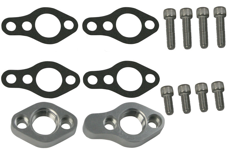 Moroso Chevrolet Small Block Remote Water Pump Adapter Kit (Requires Two -12An Male Fittings) Fittings Moroso