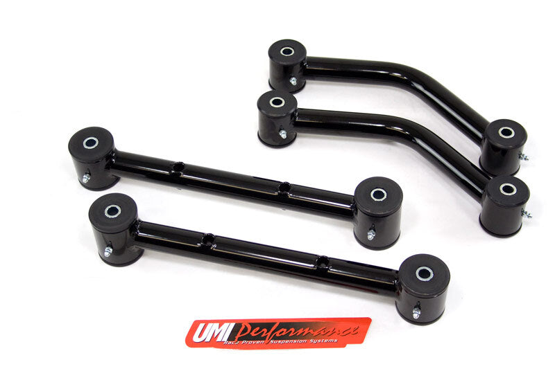 UMI Performance 71-75 GM H-Body Upper & Lower Control Arm Kit Control Arms UMI Performance