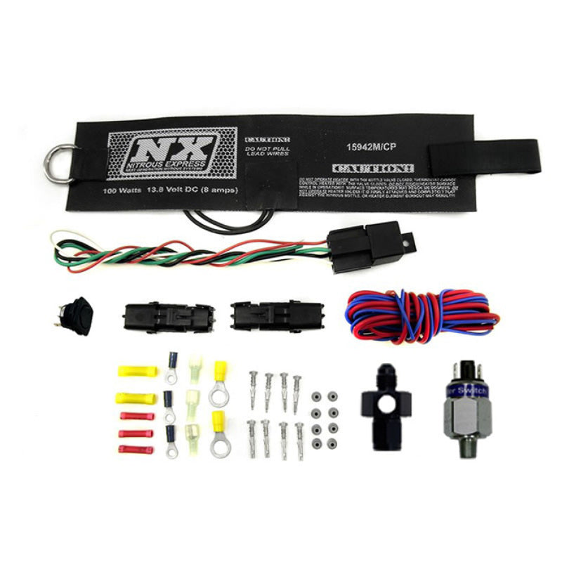 Nitrous Express Motorcycle Fully Automatic Heater (4AN) 4Amps Nitrous Bottle Accessories Nitrous Express