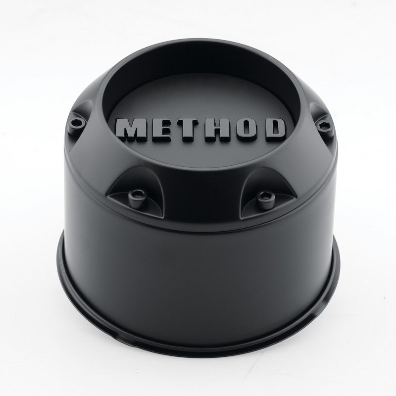 Method Cap 1717 - 150mm - Black - Push Thru Wheel Center Caps Method Wheels