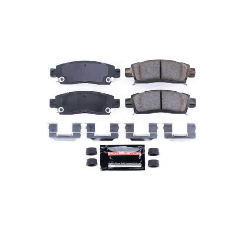 Power Stop 08-17 Buick Enclave Rear Z23 Evolution Sport Brake Pads w/Hardware Brake Pads - Performance PowerStop