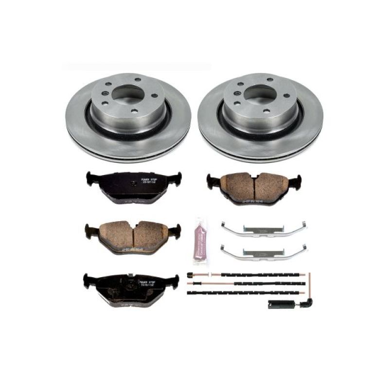 Power Stop 03-08 BMW Z4 Rear Autospecialty Brake Kit Brake Kits - OE PowerStop
