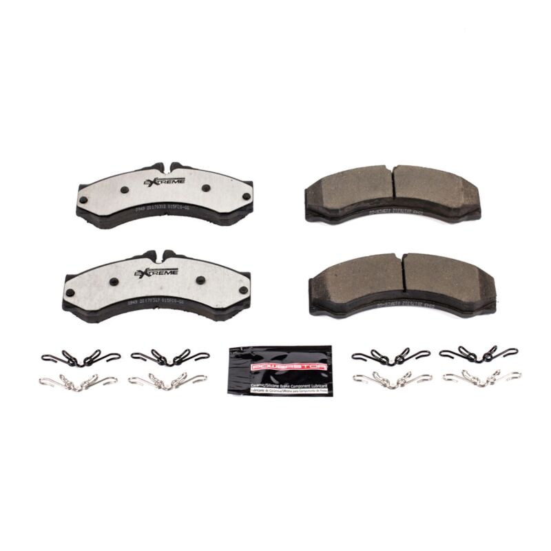 Power Stop 03-06 Dodge Sprinter 2500 Front or Rear Z36 Truck & Tow Brake Pads w/Hardware Brake Pads - Performance PowerStop