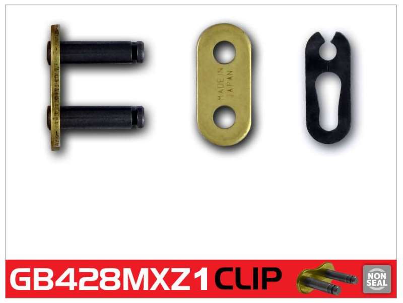 RK Chain GB428MXZ1-CLIP - Gold Chains RK Chain