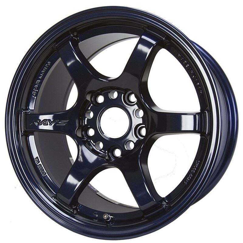 Gram Lights 57DR-X 17X8.5 -10 6x139.7 Dark Blue Chrome Coating Wheels - Cast Gram Lights