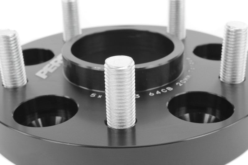 PERRIN 17-21 Honda Civic Si / 22-26 Acura Integra 64.1mm 5x114.3 Wheel Spacers 20mm - Pair Wheel Spacers & Adapters Perrin Performance