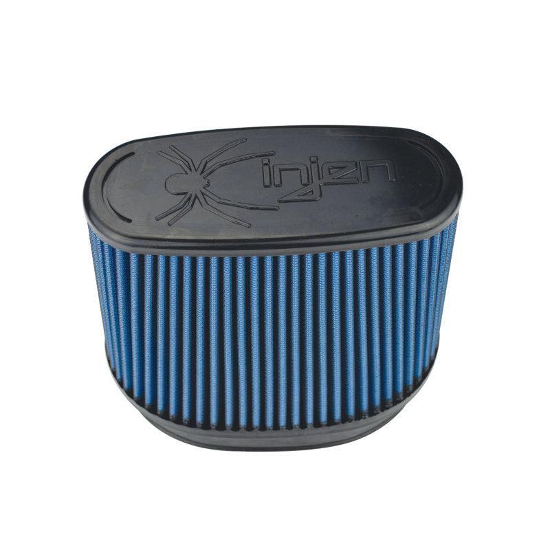 Injen NanoWeb Dry Air Filter 6.7x4.54in Oval ID / 7.7x5.7in OD / 5.55in Height / 7x2.75in Top Air Filters - Drop In Injen