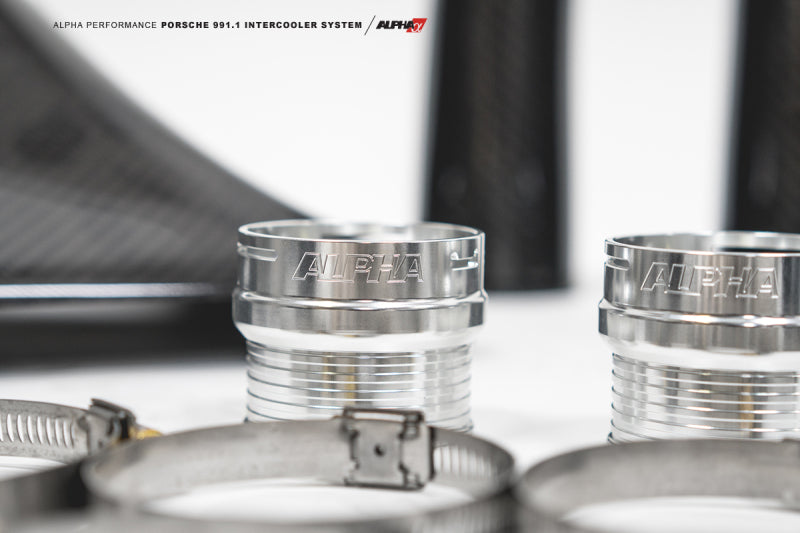 AMS Performance Porsche 997.1TT Alpha Intercooler System (For Stock Framed Turbos) Intercooler Kits AMS