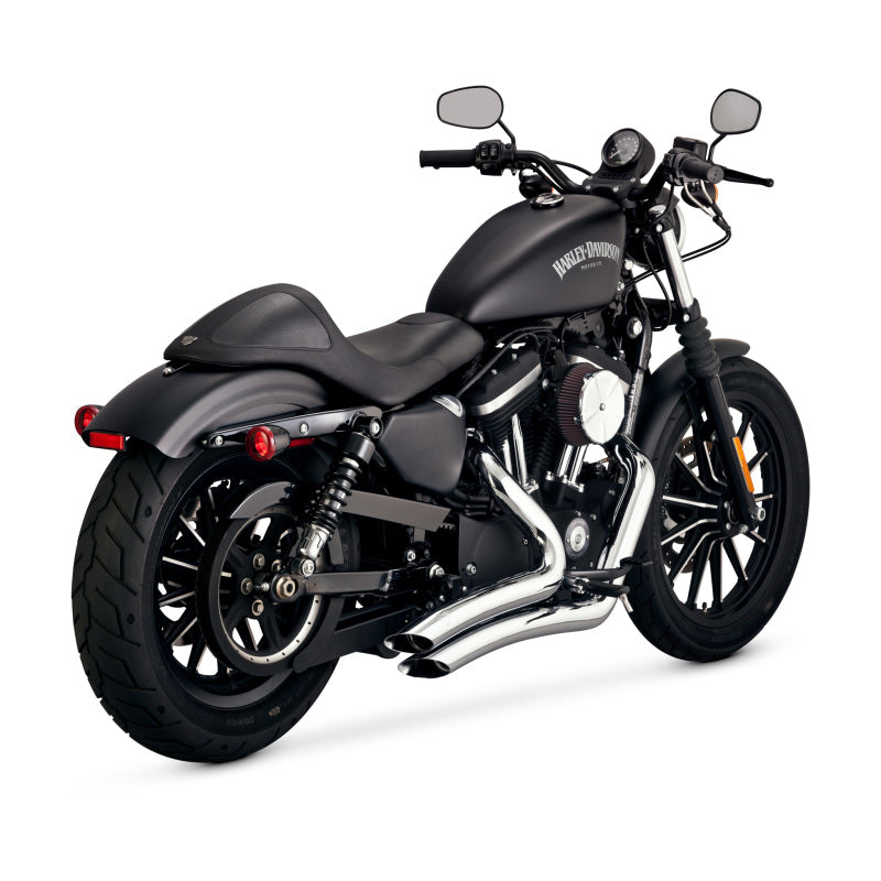 Vance & Hines HD Sportster 14-22 Big Radius 2-2 Chrome PCX Full System Exhaust Powersports Exhausts Vance and Hines