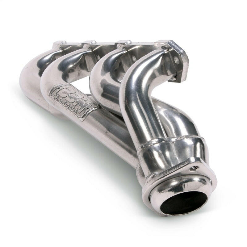 BBK 79-93 Mustang 351 Swap Shorty Unequal Length Exhaust Headers - 1-5/8 Silver Ceramic Headers & Manifolds BBK