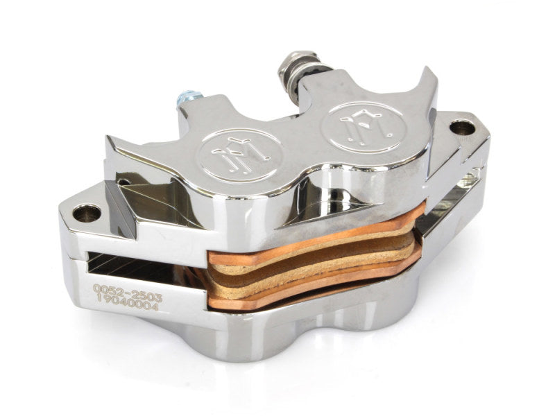 Performance Machine Caliper 125x4Rsph #126466 - Chrome Brake Calipers - Perf Performance Machine