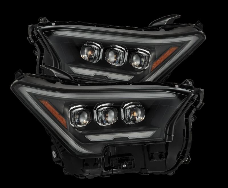 AlphaRex 2024 Toyota Tacoma NOVA-Series Projector Headlights (Pair) - Black w/Activation Light Headlights AlphaRex