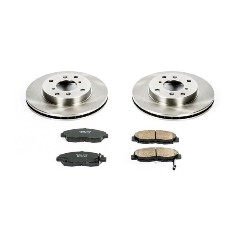 Power Stop 98-99 Acura CL Front Autospecialty Brake Kit Brake Kits - OE PowerStop