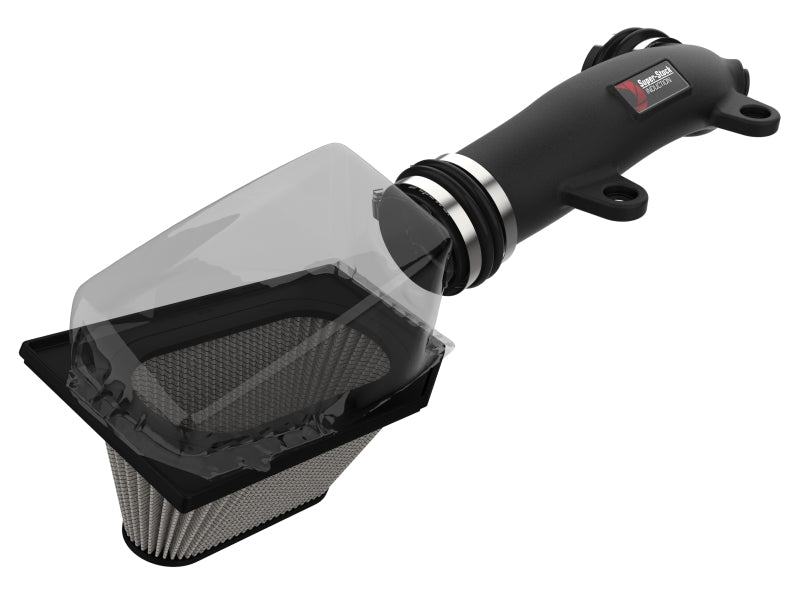 aFe Super Stock Induction System Pro Dry S Media 18-21 Jeep Wrangler JL L4-2.0L (t) Cold Air Intakes aFe