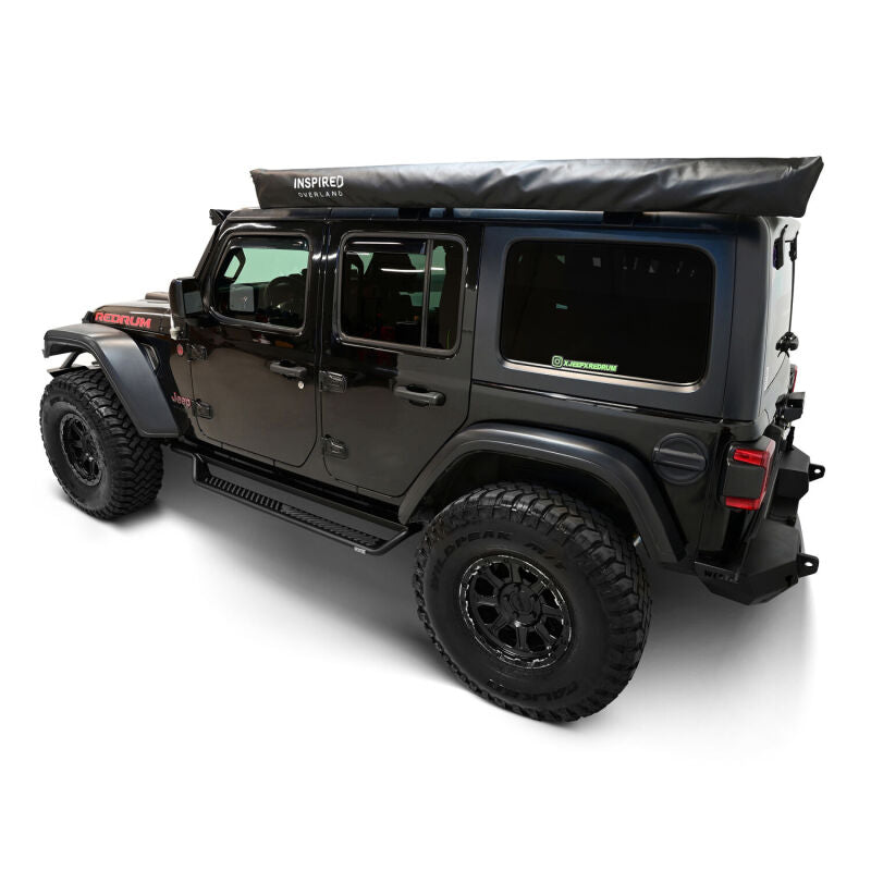 Westin 18-26 Jeep Wrangler 4dr Outlaw Drop Running Boards - Tex. Blk Running Boards Westin