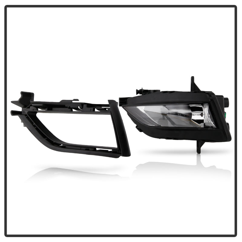 Spyder VW Jetta 19-20 OEM Style Fog Lights w/Universal Switch - Clear (FL-VJ2019-C) Fog Lights SPYDER