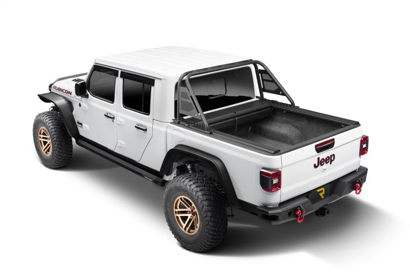 N-Fab ARC Sports Bar 20-22 Jeep Gladiator - Textured Black(Roll-N-Lock Cover Fitment Only) Bed Bars N-Fab