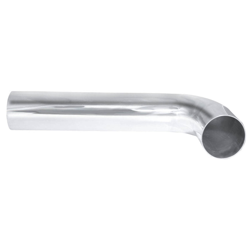 Spectre Universal Tube Elbow 4in. OD x 16in. Length / 90 Degree - Aluminum Aluminum Tubing Spectre