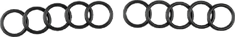 Twin Power Drain Plug O Rings Replaces H-D 11105 10Pk O-Rings TwinPower