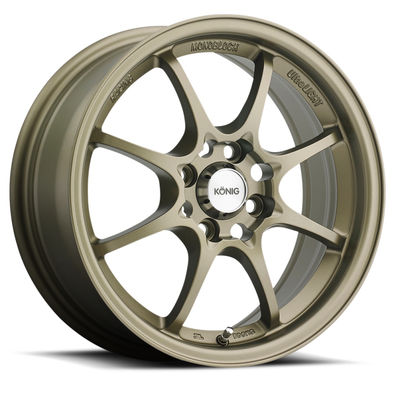 Konig Helium 15x6.5 4x100 ET40 Bronze Wheels - Cast Konig