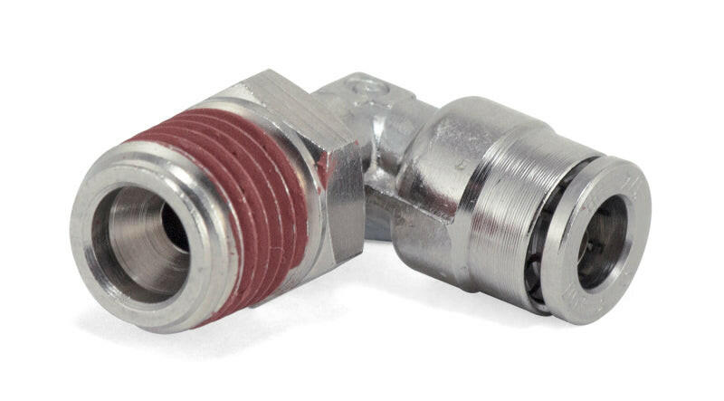 Air Lift Elbow Male - 1/4in MNPT X 1/4in PTC - DOC - SMC Fittings Air Lift